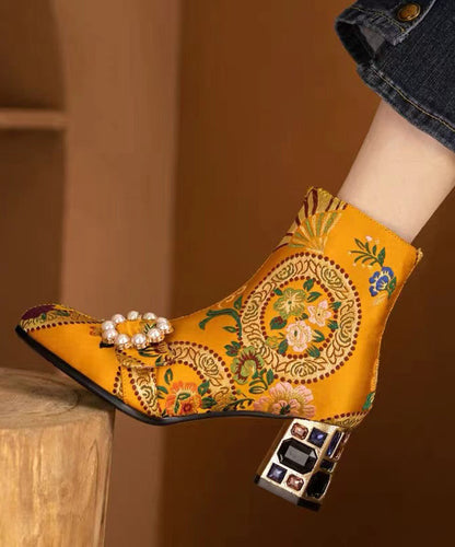 Subtly Elegant Boots with a Refined Vintage Look