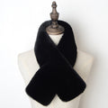 Comstylish Vintage Basic Cozy Ecofriendly Fur Scarf