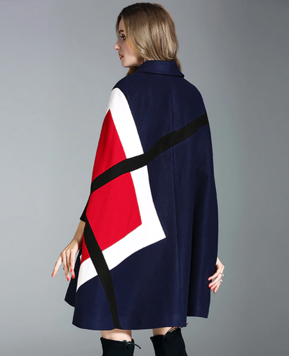 Rosa Batwing Cape Coat