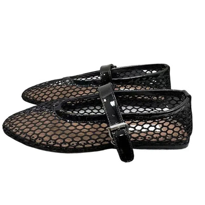 Mesh Ballet Flats