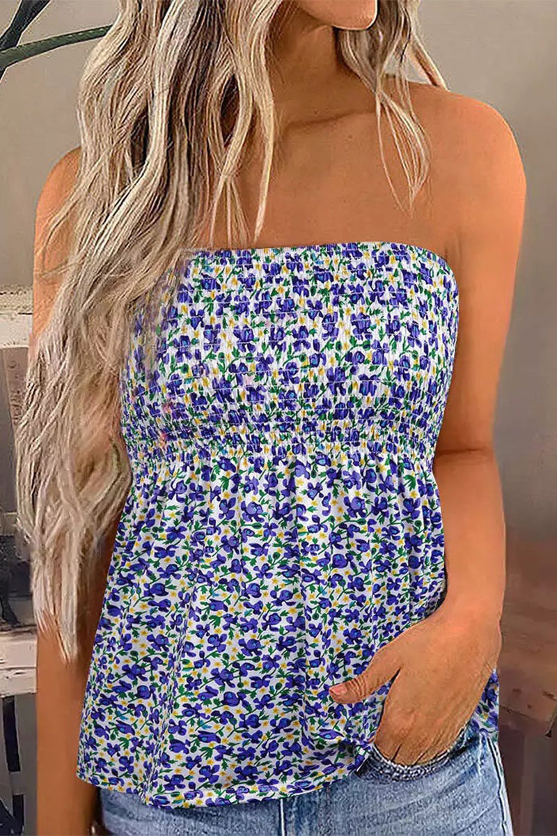 Print Printing Off the Shoulder T-shirts(4 Colors)