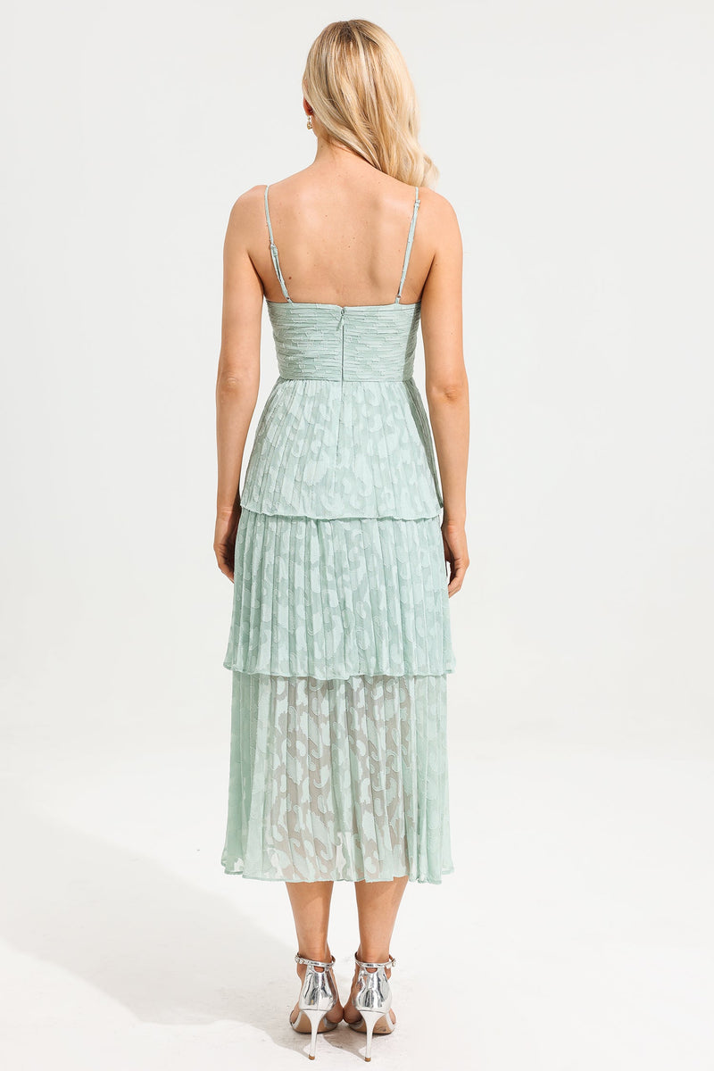 Cami Tiered Midi Dress
