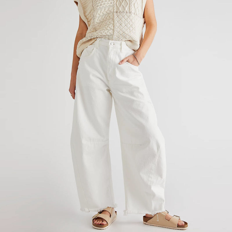 Straight Jeans Multi Color Cropped Pants Wide Leg Jeans for – and Stylish Bottoms