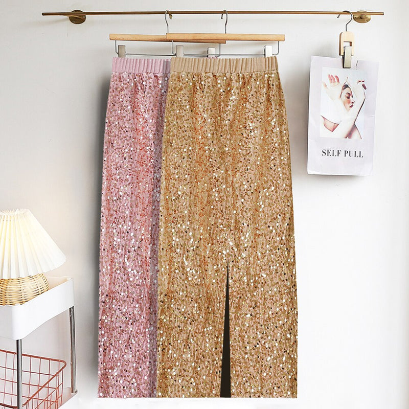 Sparkle Midi Skirt