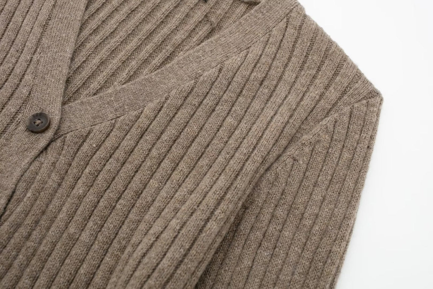 Fall Clothing Fashionable Knitted Cardigan Sweater Coat