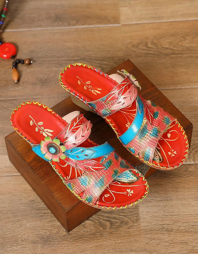 Vintage Inspired Slippers with a Contemporary Edge