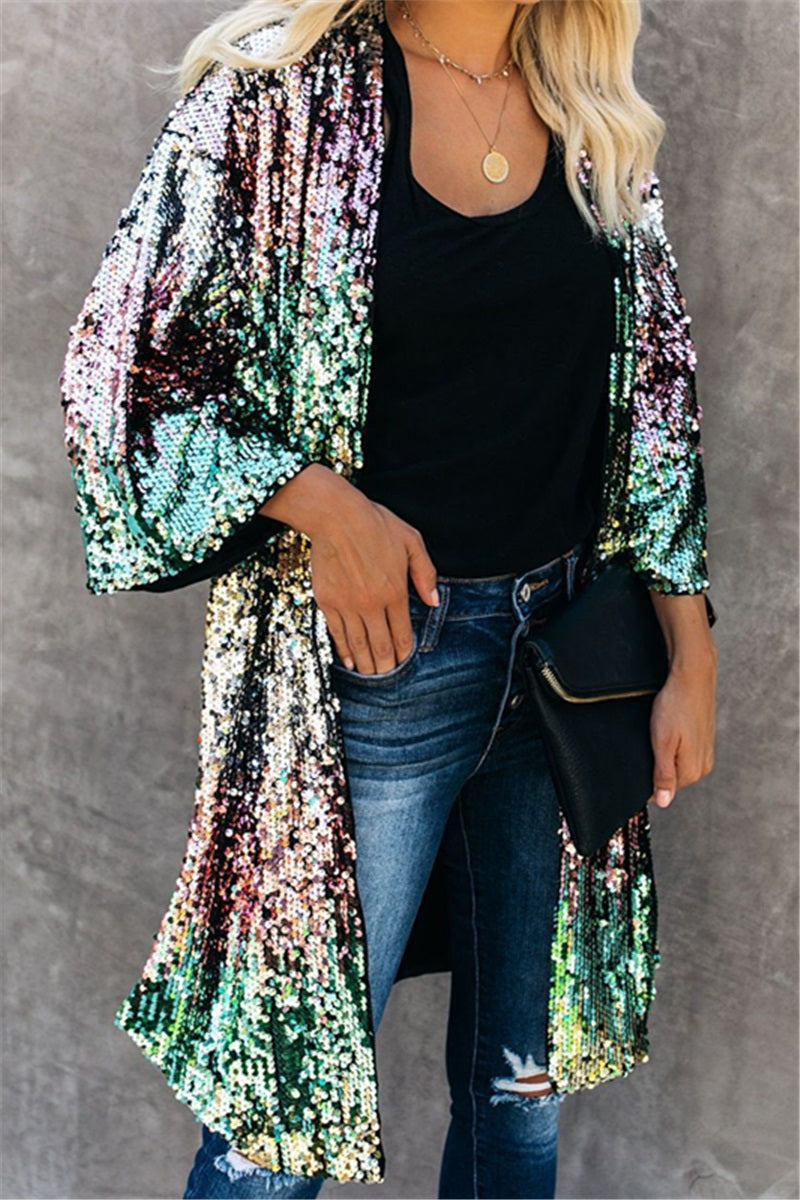 Flare Sleeve Coat