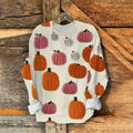 Women'S Halloween Pumpkin Print Sweatshirt artswardrobe