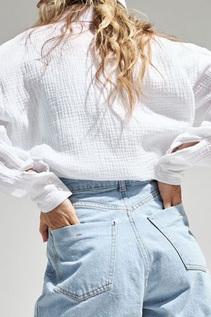 Turndown Collar Tops