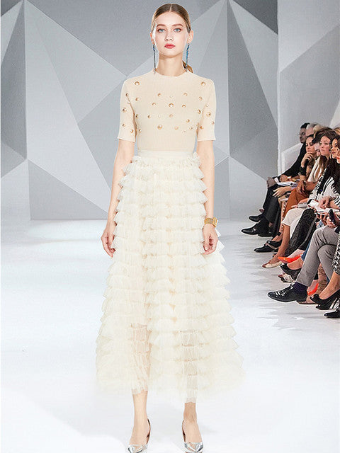 Zarina Top & Skirt Set