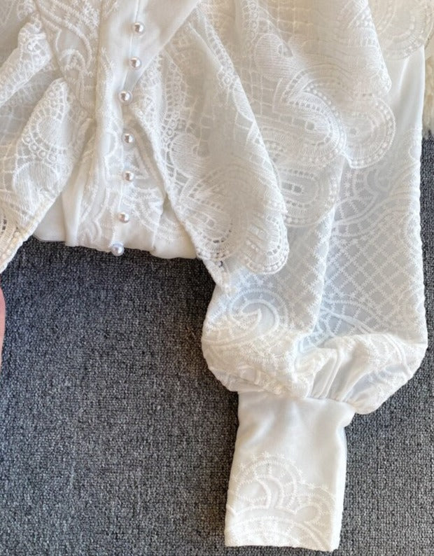 Amelia Lace Blouse