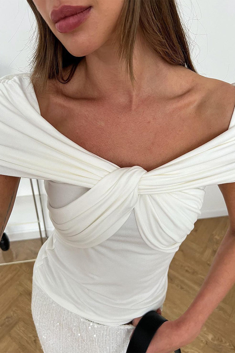 Fold Off the Shoulder T-shirts
