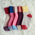 Thickened Gao Luokou Colorblocking Socks elevenforest