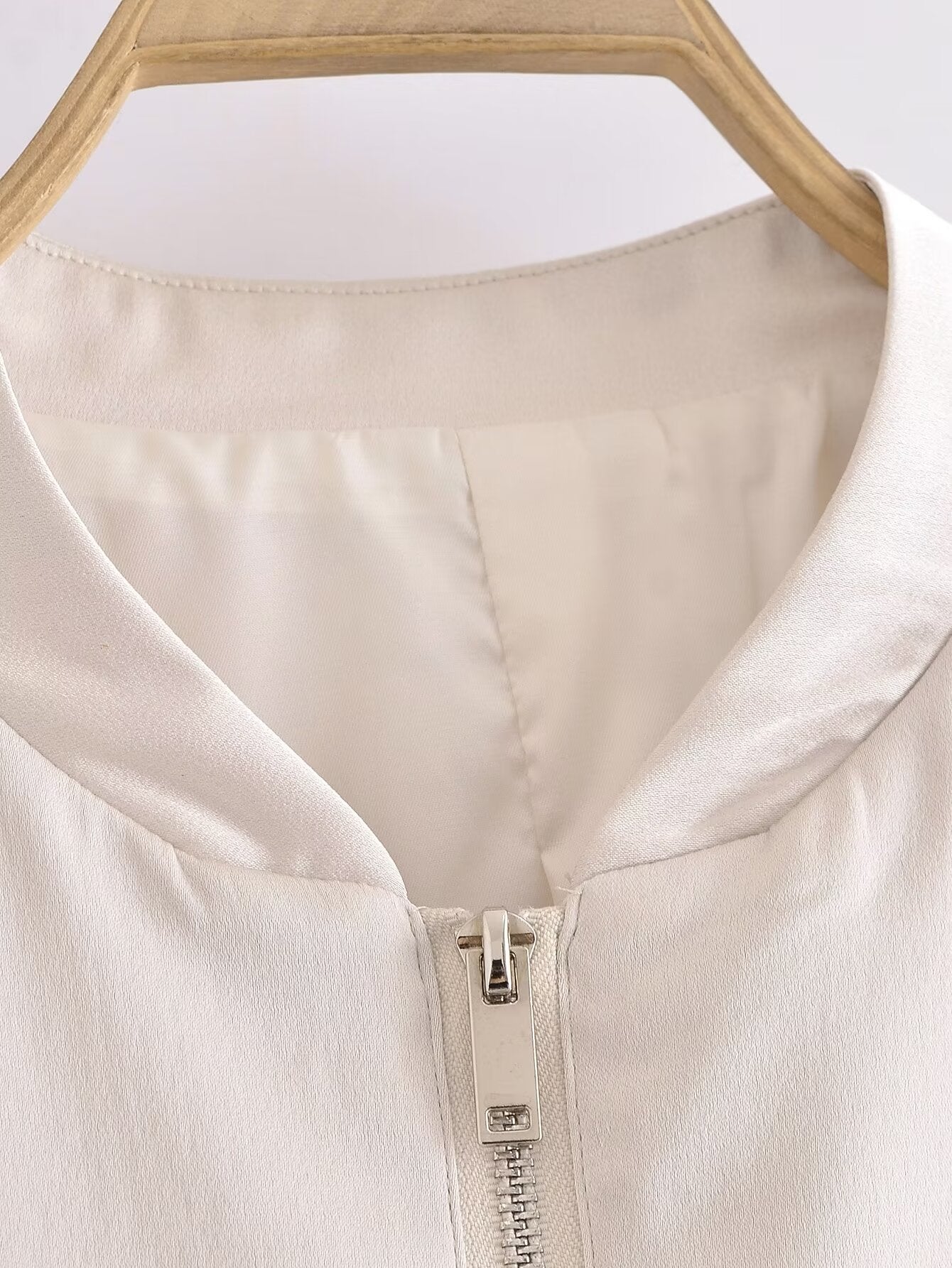 Summer Clothing Stand Collar Long Sleeve Bomber Jacket Working Pants Set – Stylish Outfit for
