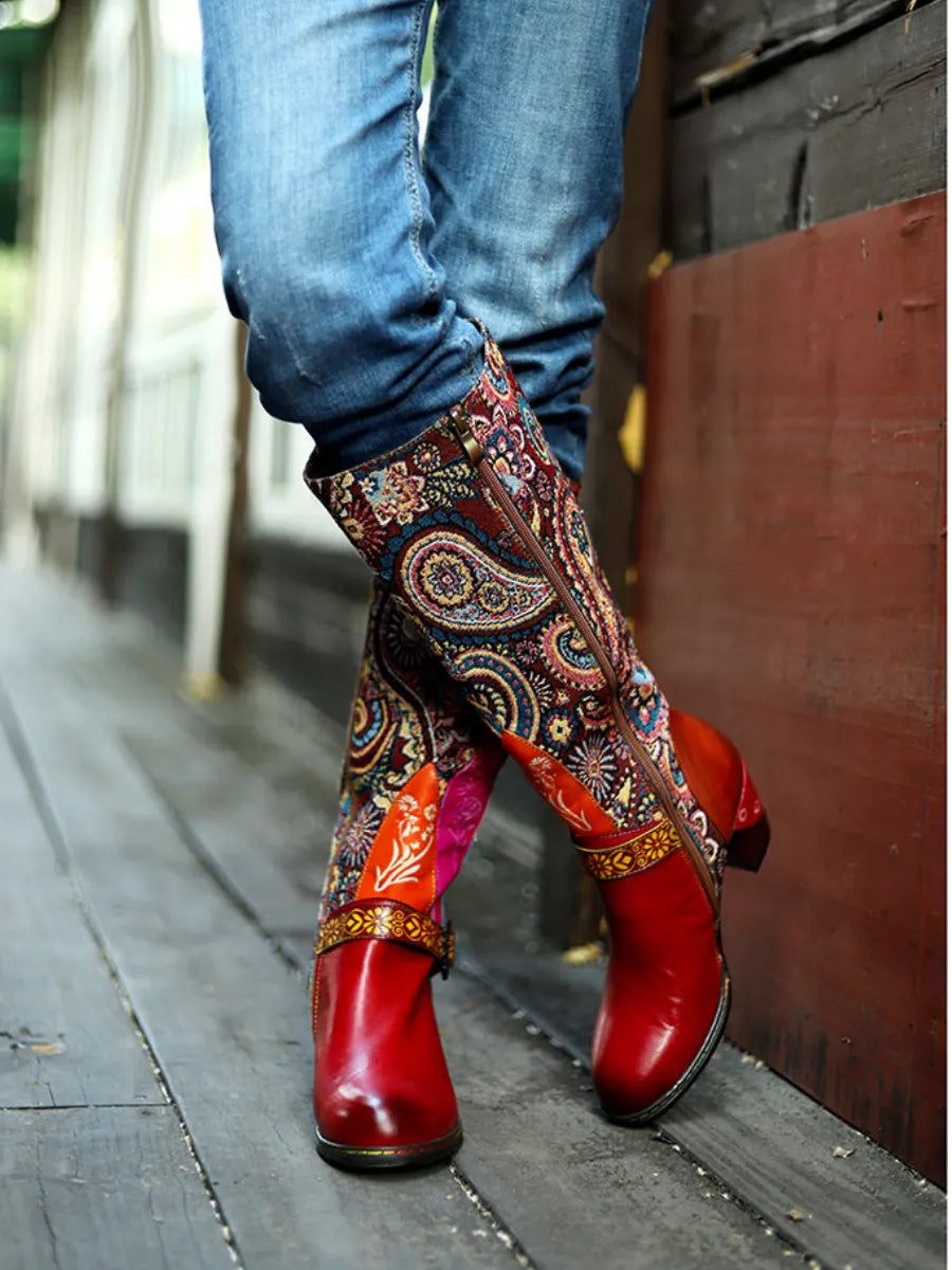 Classic Vintage Boots with a Flattering Fit