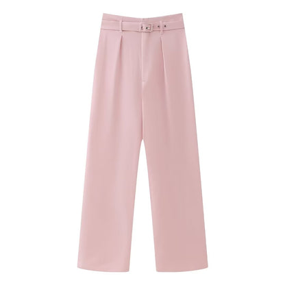 Spring Clothing Short Western Assembly Belt Pants Sets – Stylish and Outfit for