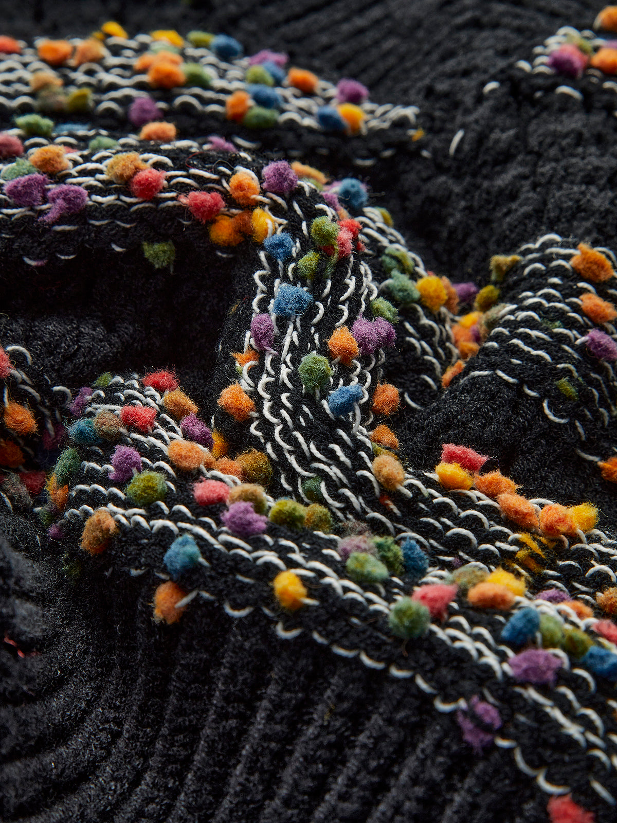 Colorful Dot Striped Vest