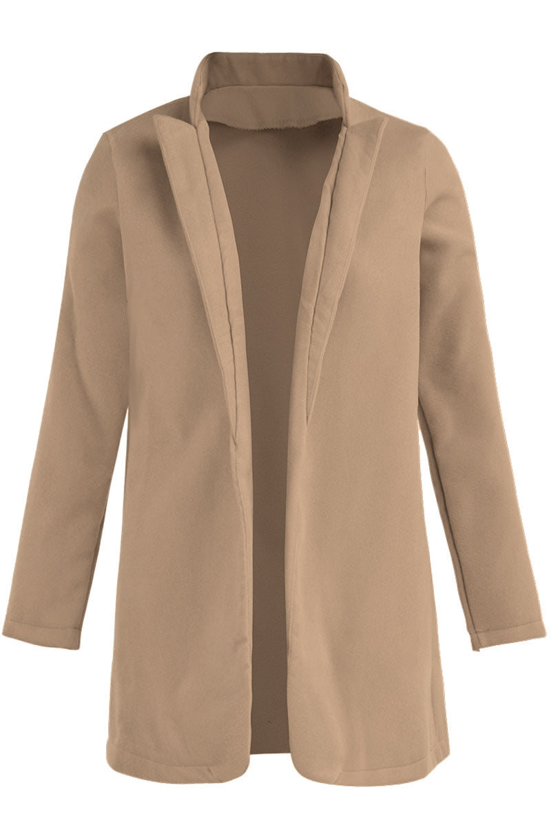 Long Sleeve Regular Sleeve Coats(6 Colors)