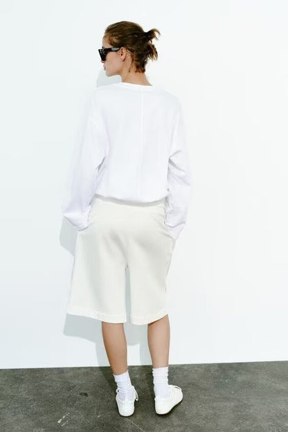 Spring Clothing Pattern Printed Sweater Pants Suit