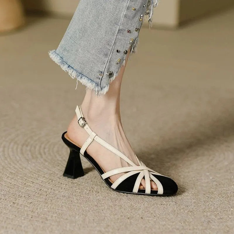 Subtly Elegant Heels with a Refined Vintage Look