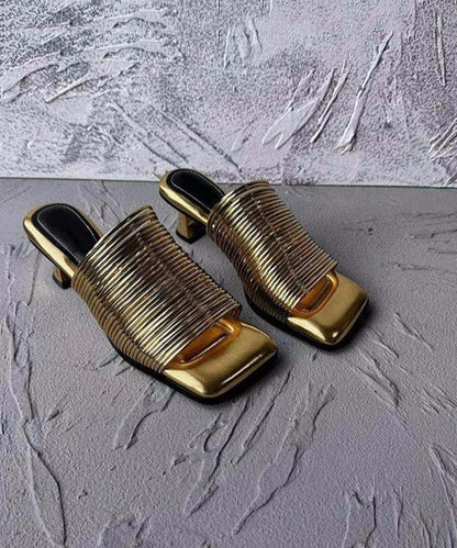 Vintage Inspired Sandals with a Contemporary Edge