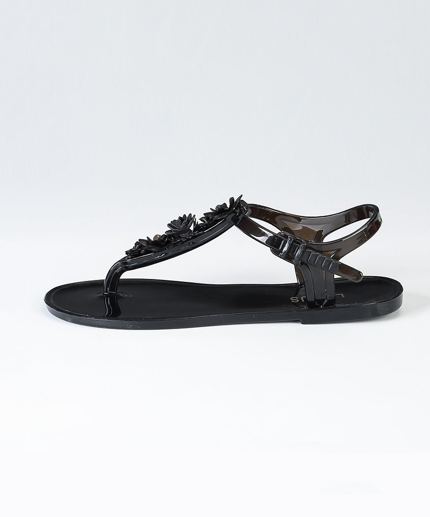 Green Splicing Beach Flip Flops Sandals Ap1061