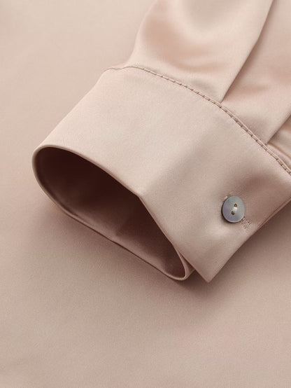 Autumn Winter Shirt Straight Pants Two Piece Suit Office – Stylish and Comfortable Outfit for Work or Wear