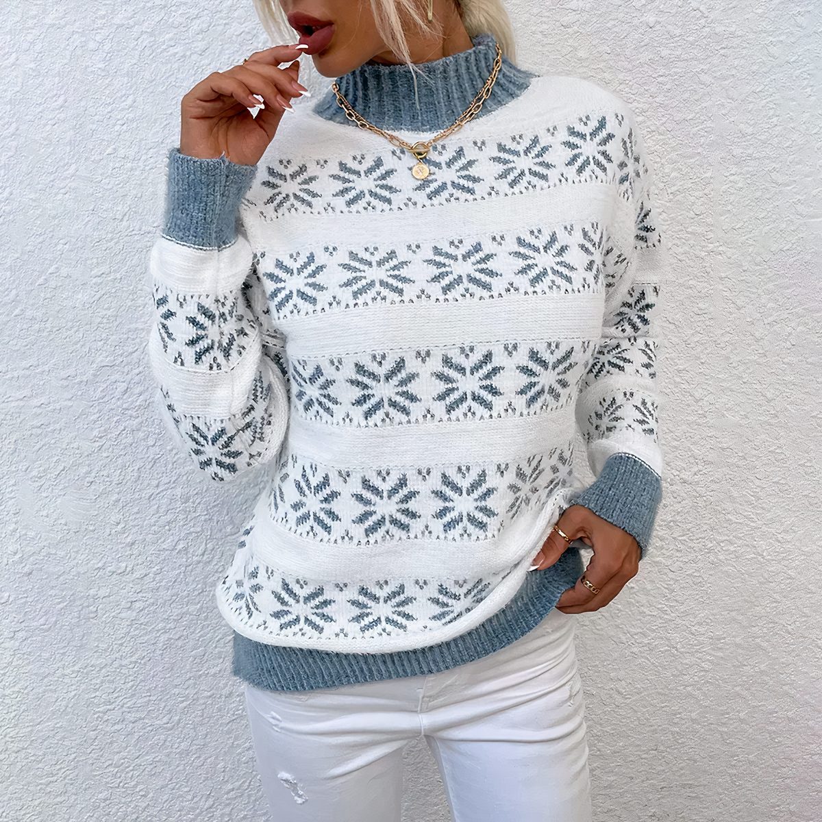 Gracefully Designed Sweater