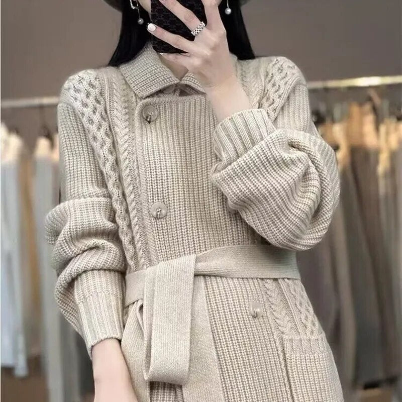 Amine Knitted Cardigan