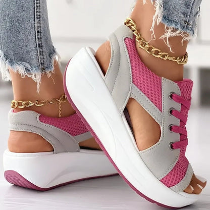 Nerisse - Everyday Lace-up Flats