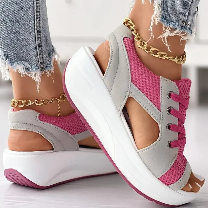 Nerisse - Everyday Lace-up Flats