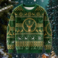 Comstylish Elk Liquor Christmas Ugly Sweatshirt
