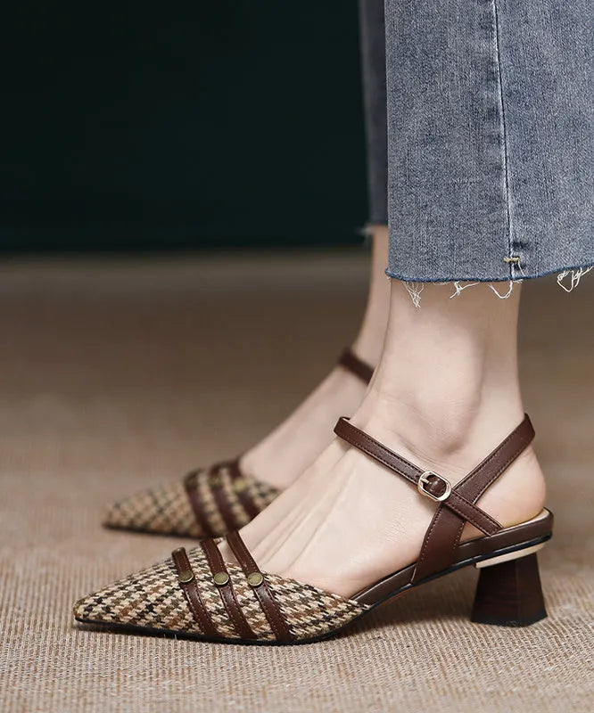 Subtly Elegant Heels with a Refined Vintage Look