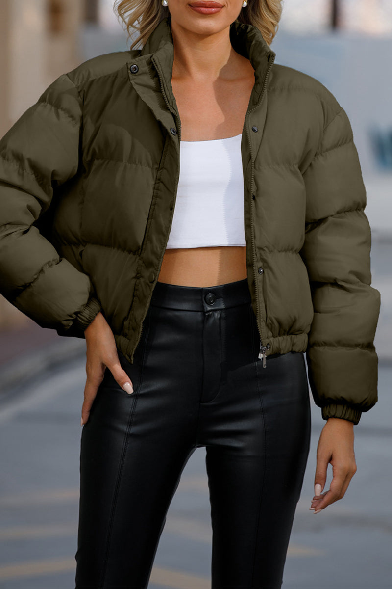 Pocket Turtleneck Outerwear