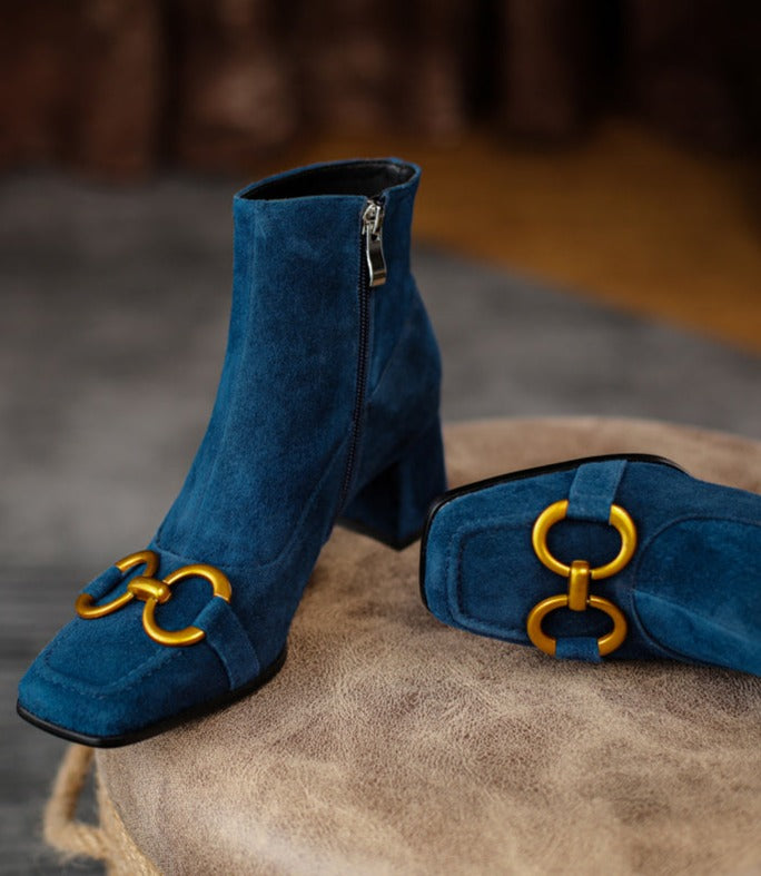 Biona Leather Ankle Boots