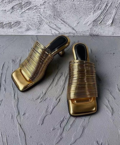 Sophisticated Sandals with a Clean Classic Look