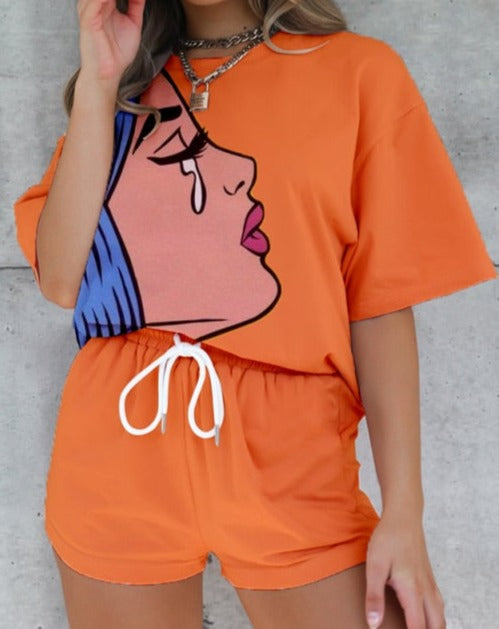 Milena T-shirt & Shorts Set