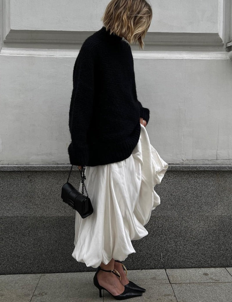 Anna Satin Skirt