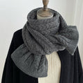 Vintage Cross Knit Soft Warm Retro Comfy Shawl elevenforest