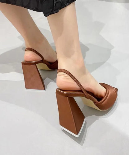Casually Elegant Heels with a Refined Edge