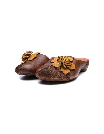 Finely Styled Slippers with a Classic Vintage Look