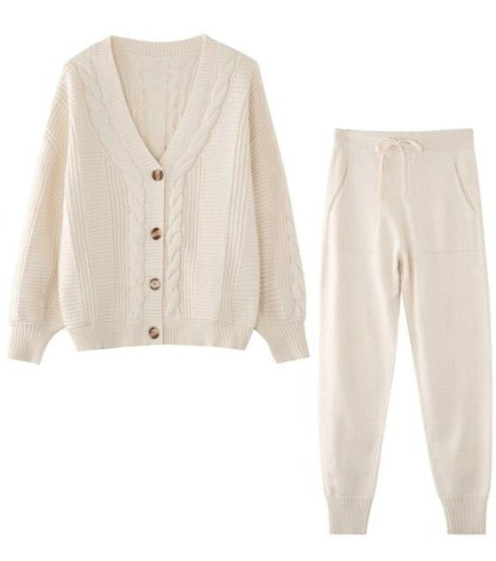 Varvara Cardigan & Pants Set