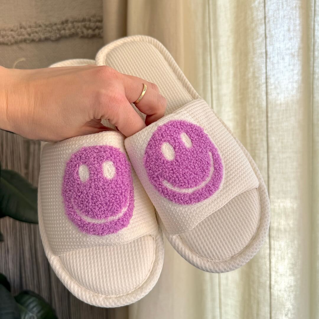 Happy Face Slides Sandals - Buy 1 Get 1 Free