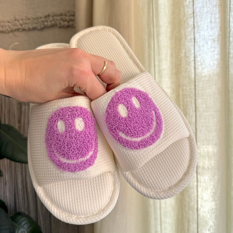 Happy Face Slides Sandals - Buy 1 Get 1 Free
