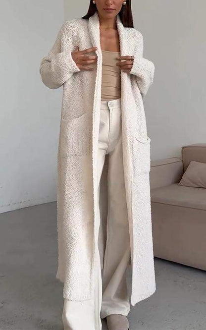 Color Knitted Cardigan