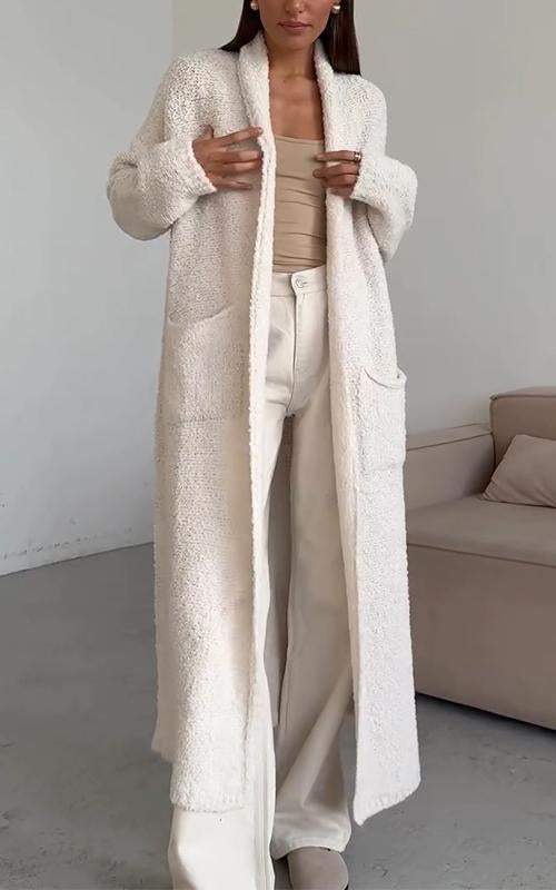 Color Knitted Cardigan