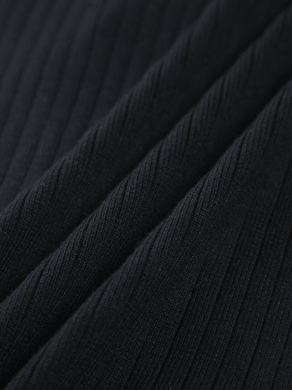 V-neck Button Knitted Vest