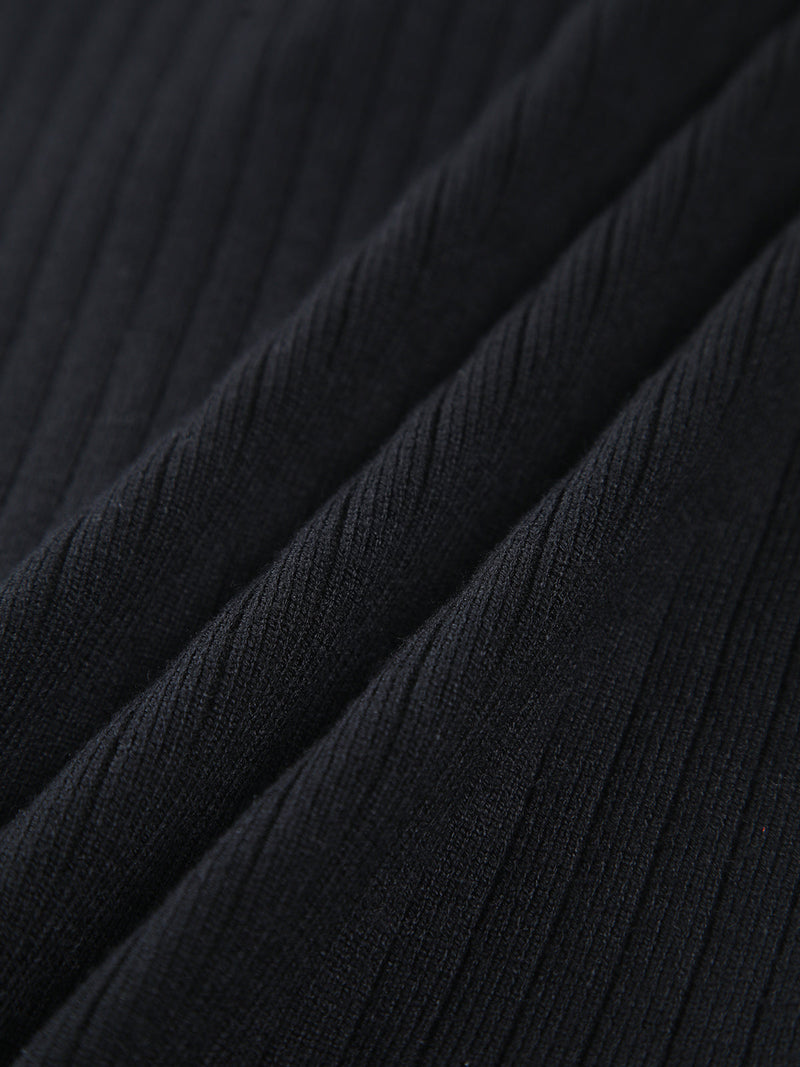 V-neck Button Knitted Vest
