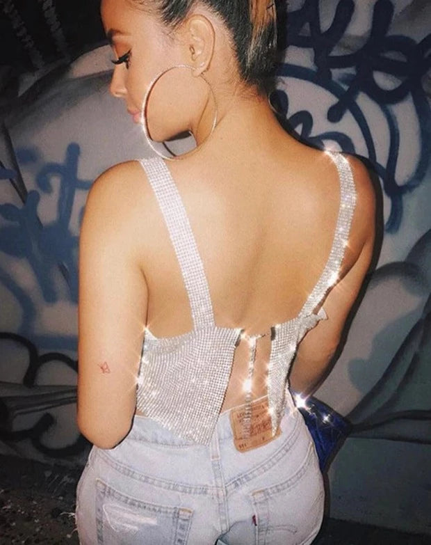Wendy Rhinestones Top