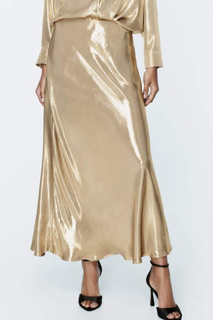 Hedda Shimmering Metallic Set